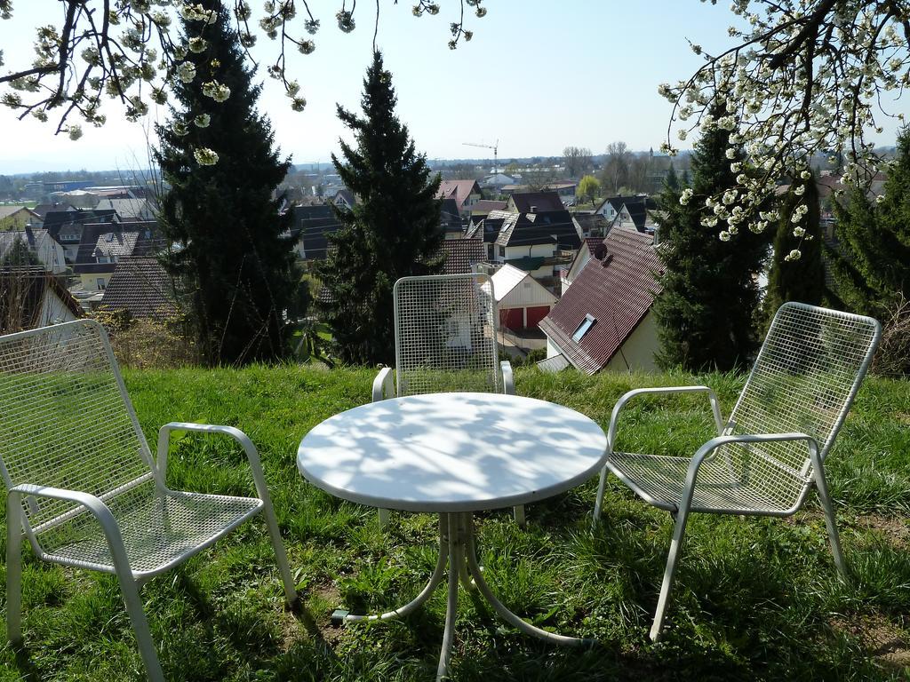 Helle 70 Qm Ferienwohnung Mit Herrlichem Blick 坦英根 外观 照片