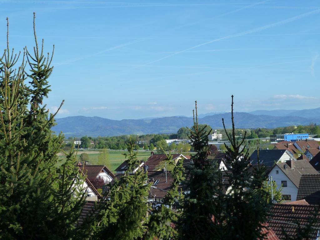 Helle 70 Qm Ferienwohnung Mit Herrlichem Blick 坦英根 外观 照片