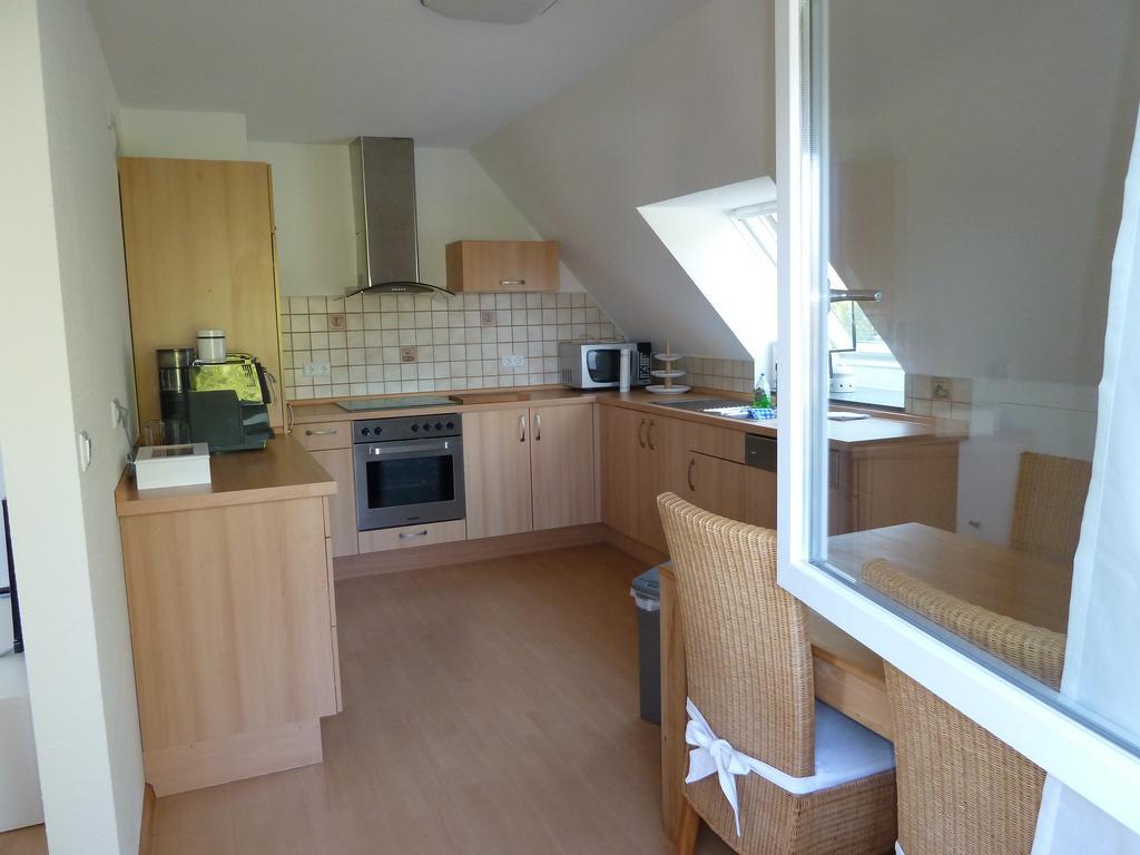 Helle 70 Qm Ferienwohnung Mit Herrlichem Blick 坦英根 外观 照片