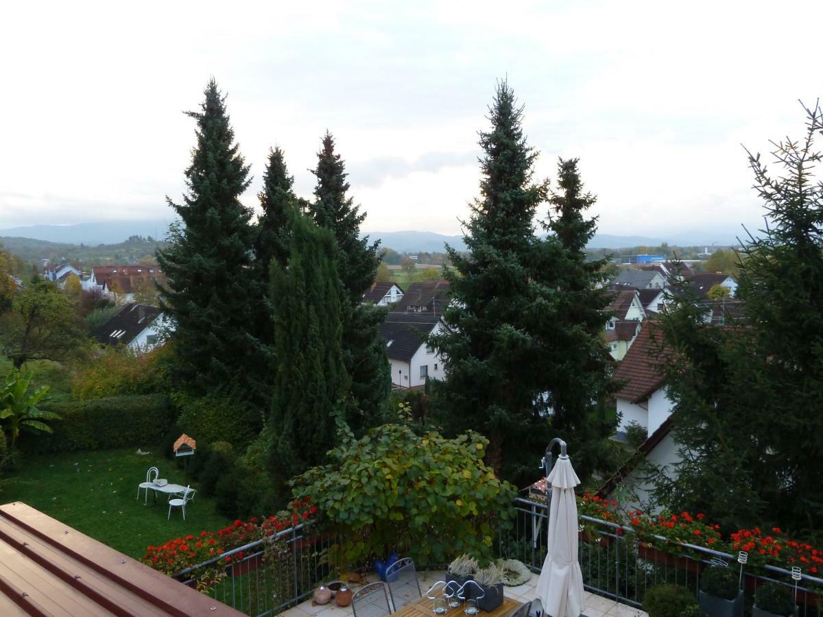 Helle 70 Qm Ferienwohnung Mit Herrlichem Blick 坦英根 外观 照片