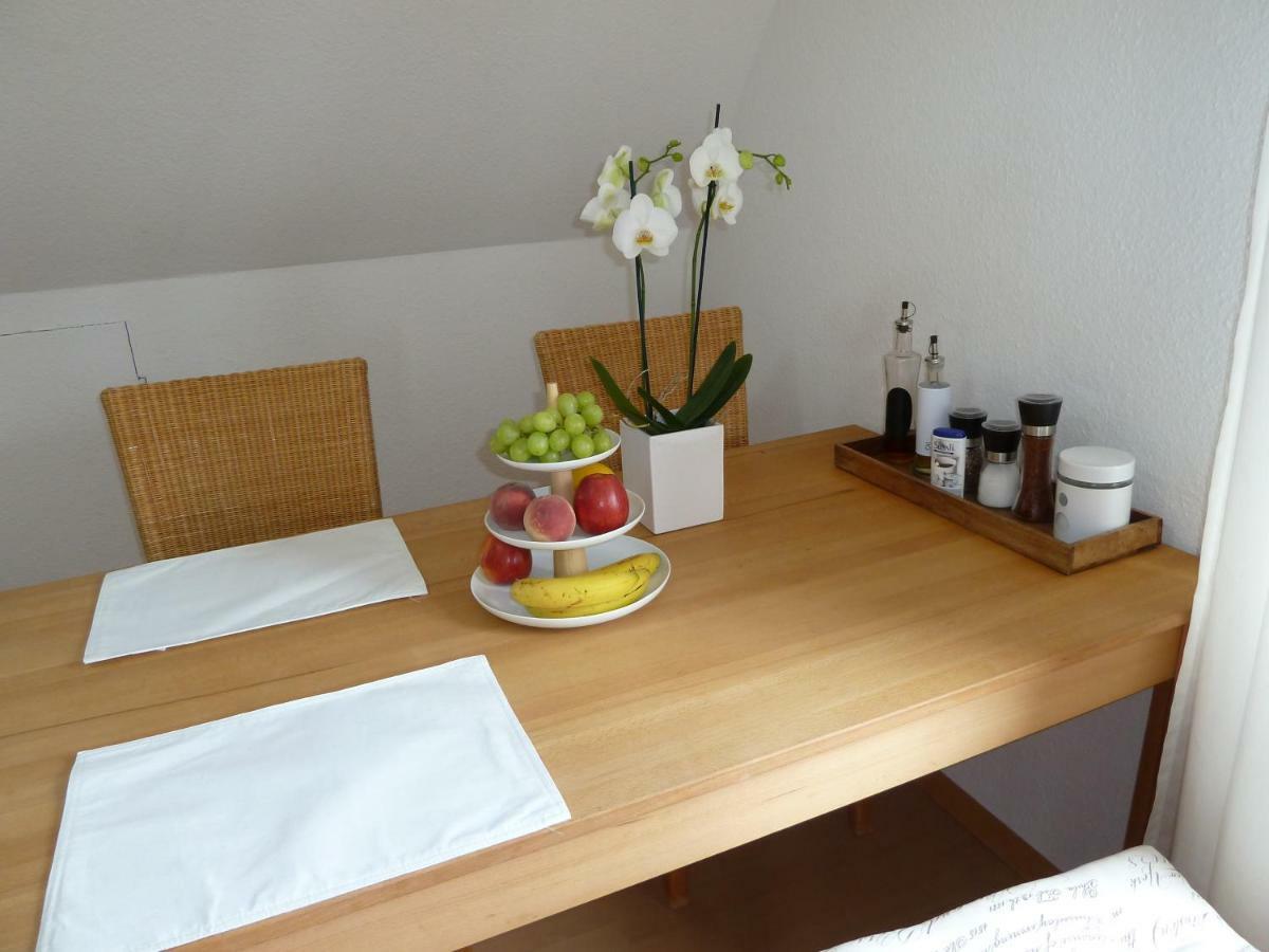 Helle 70 Qm Ferienwohnung Mit Herrlichem Blick 坦英根 外观 照片